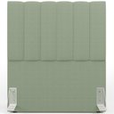 Ver imagem 5 de Cabeceira Cama Box Solteiro 100 cm Dália W01 Bouclê Oliva - Lyam Decor