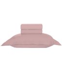 Ver imagem 1 de Jogo de Cama Solteiro Liso 300 Fios Nova América:rosê
