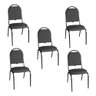 Kit com 5 Cadeiras Empilháveis 1003 Ms System 680113 - 1