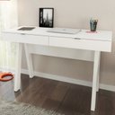 Ver imagem 6 de Conjunto 2 Peças com Escrivaninha ME4128 120cm e Estante 2 Prateleiras 2 Portas Branco