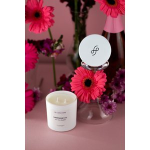 Vela Perfumada Champagne Rose 200g
