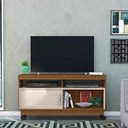 Ver imagem 1 de Rack para TV Rack Mabel 121cm MDP com Nichos Naturale Off White
