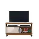 Ver imagem 3 de Rack para TV Rack Mabel 121cm MDP com Nichos Naturale Off White