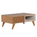 Ver imagem 1 de Mesa de Centro Jeri Freijó Off White - Colibri