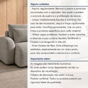 Ver imagem 6 de Sofá Cama Modular Orgânico Retrátil 4 Lugares 250cm com Base em Madeira Maciça Oxford
