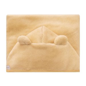 Toalha de Banho Bebê Super Seca 70 Cm X 90 Cm Baby Joy: Bege