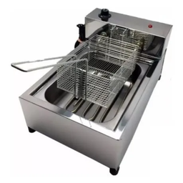 Fritadeira Industrial Elétrica 1 Cuba 5l 127v Loja Nacional - 1