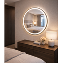 Ver imagem 6 de Espelho Banheiro Inteligente Touch Led 3 Cores + Desembacador com Display Digital 80x80 Cm