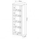 Ver imagem 5 de Conjunto 2 Peças com Escrivaninha ME4135 127cm e Estante 4 Prateleiras ME4104 Branco