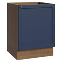 Ver imagem 1 de Balcão de Cozinha 60 cm 1 Porta (sem Tampo) Rustic/Azul Vik Madesa