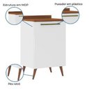 Ver imagem 4 de Balcão De Cozinha 1 Porta Com Tampo Branco/Natura