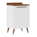 Ver imagem 2 de Balcão De Cozinha 1 Porta Com Tampo Branco/Natura