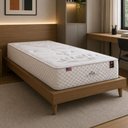 Ver imagem 1 de Colchão de Solteirão Molas Ensacadas (96x203x35) Pulse King Koil CR455B Branco