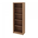 Ver imagem 2 de Conjunto 3 Peças com Mesa para Escritório em L, Estante Livreiro Aberta e com 2 Portas Marrom