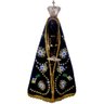 Imagem Nossa Senhora Aparecida Completa 50 Cm Manto Coroa - 1