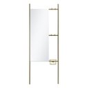 Ver imagem 1 de Espelho Decorativo de Chão Hanger Dourado 180x63cm Retangular