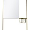 Espelho Decorativo de Chão Hanger Dourado 180x63cm Retangular - 2