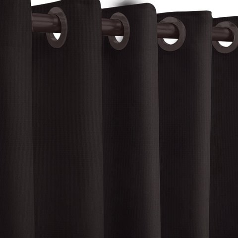 Cortina Pvc Blackout Corta Luz 280X250 Coleção Nova Admirare Cor: Tabaco