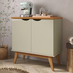 Buffet com 2 Portas Colombo Branco Off White Cinamomo - 1