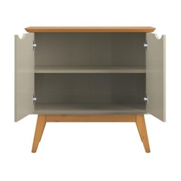 Buffet com 2 Portas Colombo Branco Off White Cinamomo - 3