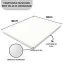 Ver imagem 3 de Tampo Mesa 90x40 Mdf 15mm Branco Super 40x90 Prateleira Arrigo Móveis