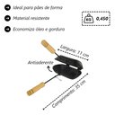 Ver imagem 2 de Kit Sanduicheira Tostex Fogão Pão Francês Forma Misto Quente