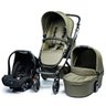 Kit Carrinho Moisés como 4 com Bebê Conforto + Bolsa Olive (verde) - Abc Design - 1