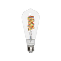 Lâmpada Smart Filamento Wi-fi LED 6W St64 RGB Taschibra - 2