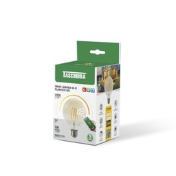 Lâmpada Smart Filamento Wi-Fi LED 7W G95 2200k Taschibra - 3