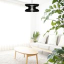 Ver imagem 5 de Luminária Teto tipo Pendente COBRA MDF - Completa - Cor: Preta