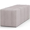 Ver imagem 6 de Puff Decorativo Living Sala de Estar 160 cm Roma W01 Linho Bege - Lyam Lyam Decor