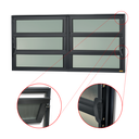 Ver imagem 3 de Basculante Alumínio 2 Seções 60 x 200 Elite V.Boreal Preto Brimak