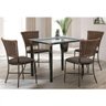 Conjunto de Mesa Famais Gramado 4 Cadeiras 1 Mesa Vidro - 1