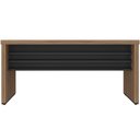 Ver imagem 3 de Mesa para Escritório Home Office 158cm Atria Executiva A02 Nogal Preto - Lyam Decor