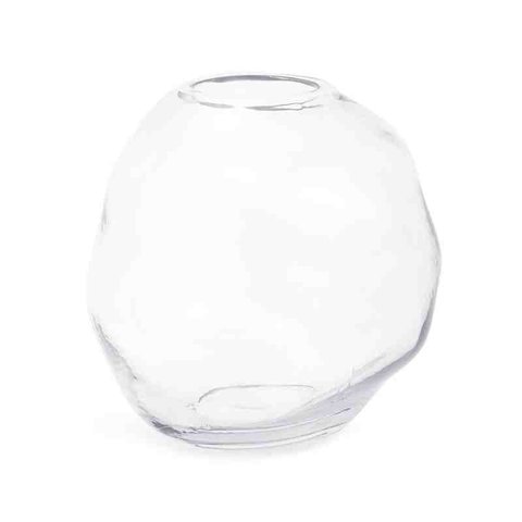 Vaso em Vidro Cor Cristal 18701 Mart