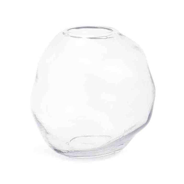 Vaso em Vidro Cor Cristal 18701 Mart