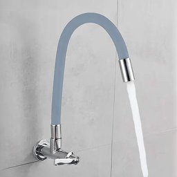 Torneira Monocomando Flexível em Aço Inoxidável - Cinza - 7