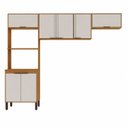 Ver imagem 5 de Cozinha Compacta Modulada 3 Peças com Torre Quente para 2 Fornos e Espaço para Cooktop Madalena