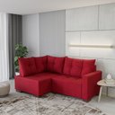 Ver imagem 1 de Sofá de Canto 4 Lugares 181cm Leme Vermelho