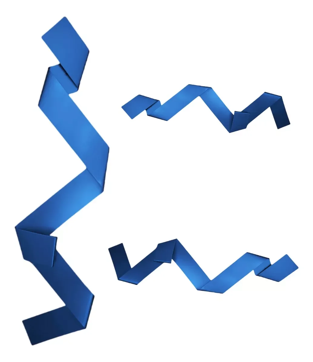 Ver imagem 1 de Escultura Parede Decoração Salas Hall Escadas Escritório Exclusivo no Brasil Home Decor Azul