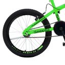 Ver imagem 3 de Bicicleta Max Boy Cross Aro 20 Freio V-brake 1 Marcha Verde Neon - Colli Bike