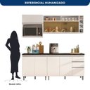 Ver imagem 4 de Cozinha Modulada 5 Peças com Aéreo de Vidro Reflecta e Garrafeiro Evidence