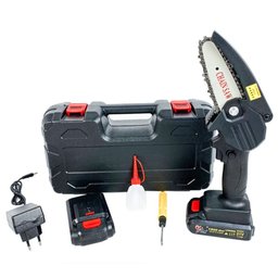 Mini Motosserra A Bateria Corta Galhos 21V Bivolt SA Tools - 2