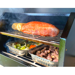 Churrasqueira Pit Smoker Hotbox Pezinho Alto - VERMELHO - 3