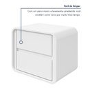 Ver imagem 6 de Mesa de Cabeceira 2 Gavetas 45cm X 55cm Loop