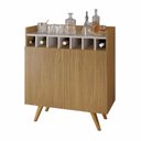 Ver imagem 2 de Adega Bar com Bandeja 2 Portas Empório JCM Móveis