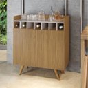 Ver imagem 1 de Adega Bar com Bandeja 2 Portas Empório JCM Móveis