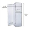 Biombo Frisado Branco 180x135cm  - 4