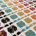 Ver mais imagens de Tapete Cozinha Jogo 2 Peças Passadeira 1,30m X 0,45m Capacho 0,65m X 0,45m Antiderrapante Rústico