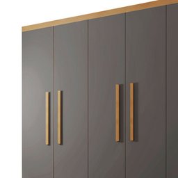 Guarda Roupa Casal Hera 6 Portas Rufato - 6